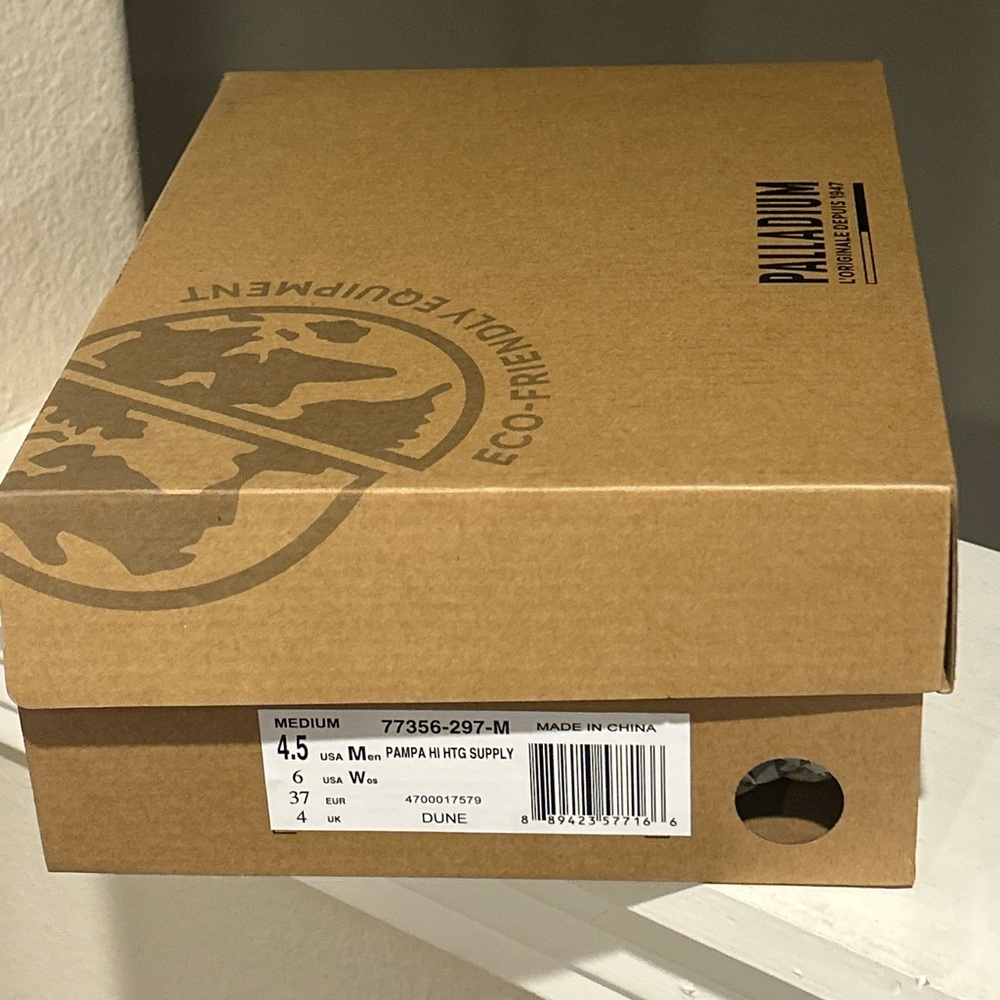 Palladium Pampa Hi HTG Supply Dune Women’s Size 6 Boots 77356-297-M NIB - Picture 10 of 10